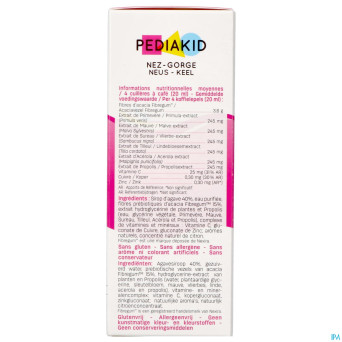 Pediakid nez-gorge sol buv fl 125ml