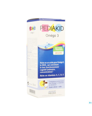Pediakid omega-3 sol buv fl 125ml