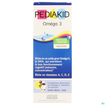 Pediakid omega-3 sol buv fl 125ml