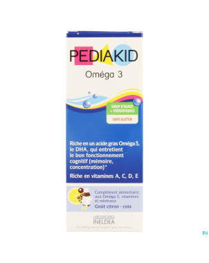Pediakid omega-3 sol buv fl 125ml