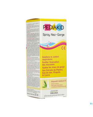 Pediakid spray nez-gorge fl 20ml