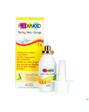 Pediakid spray nez-gorge fl 20ml