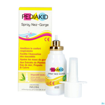 Pediakid spray nez-gorge fl 20ml