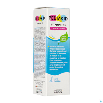 Pediakid vitamine d3 sol buv fl 20ml