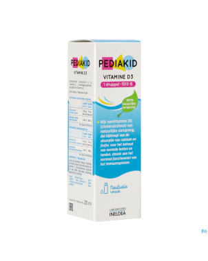 Pediakid vitamine d3 sol buv fl 20ml