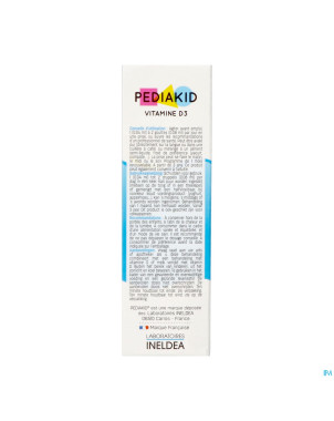 Pediakid vitamine d3 sol buv fl 20ml