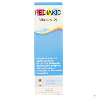Pediakid vitamine d3 sol buv fl 20ml