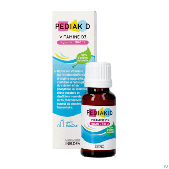 Pediakid vitamine d3 sol buv fl 20ml