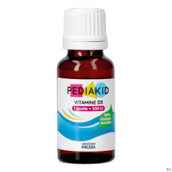 Pediakid vitamine d3 sol buv fl 20ml