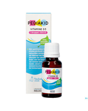 Pediakid vitamine d3 sol buv fl 20ml