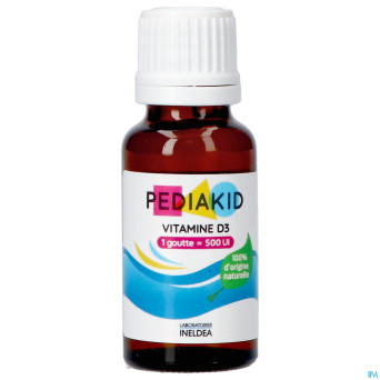 Pediakid vitamine d3 sol buv fl 20ml