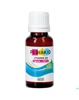 Pediakid vitamine d3 sol buv fl 20ml