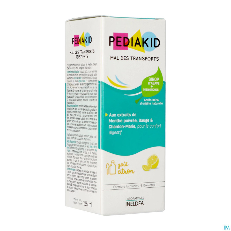 Pediakid mal des transports sol buv fl 125ml