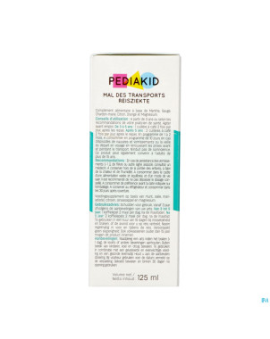 Pediakid mal des transports sol buv fl 125ml