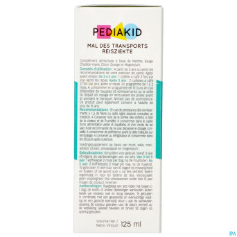 Pediakid mal des transports sol buv fl 125ml