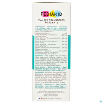 Pediakid mal des transports sol buv fl 125ml