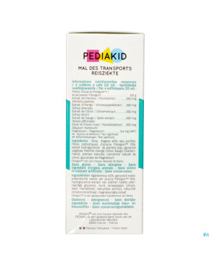 Pediakid mal des transports sol buv fl 125ml