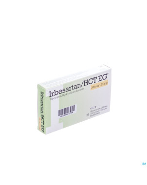 Irbesartan hct eg 300 mg/12,5 mg comp pell 28