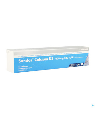Sandoz calcium d3 comp a macher 30x1000 mg/880ie