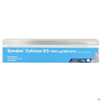 Sandoz calcium d3 comp a macher 30x1000 mg/880ie