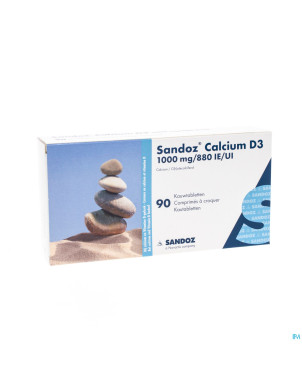 Sandoz calcium d3 comp a macher 90x1000 mg/880ie