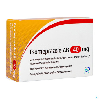 Esomeprazole ab 40mg    comp gastro resist  28