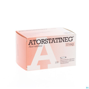 Atorvastatine eurogenerics 10mg comp pell 100