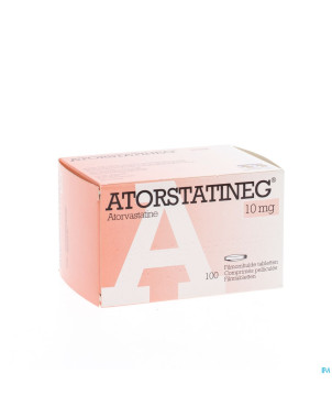 Atorvastatine eurogenerics 10mg comp pell 100