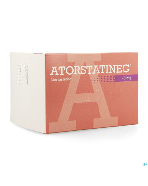 Atorstatineg 40 mg comp pell 100