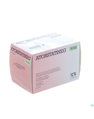 Atorstatineg 80 mg comp pell 100