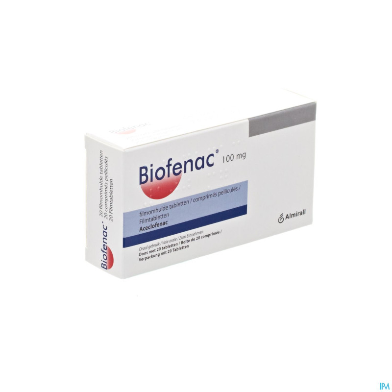 Biofenac impexeco comp 20x100mg pip