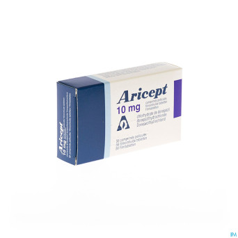 Aricept pi pharma 10 mg comp pell 56 x 10mg pip