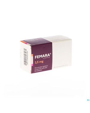 Femara 2,5 mg pi pharma comp pell 100 pip