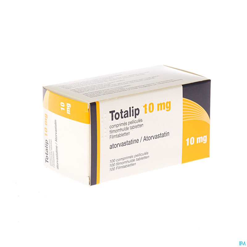 Totalip 10 mg pi pharma comp pell 100 pip