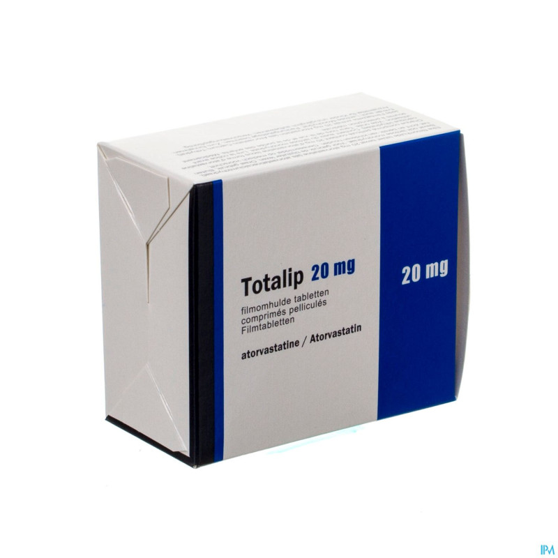 Totalip 20 mg pi pharma comp pell 100 pip
