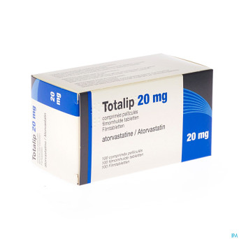 Totalip 20 mg pi pharma comp pell 100 pip