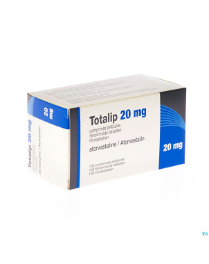 Totalip 20 mg pi pharma comp pell 100 pip