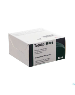 Totalip 80 mg pi pharma comp pell 100 pip