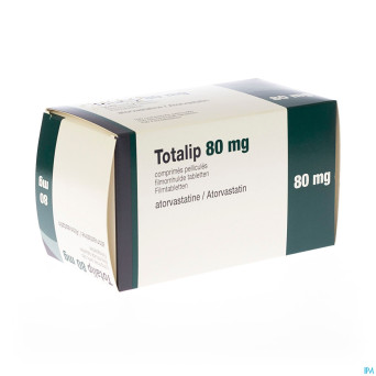 Totalip 80 mg pi pharma comp pell 100 pip