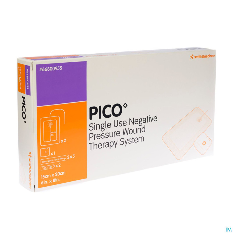 Pico cp sterile silicone    15x20cm 1x2 66801362