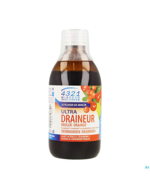 4321 ultra draineur acerola-cranberry 280ml
