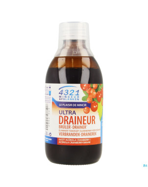 4321 ultra draineur acerola-cranberry 280ml