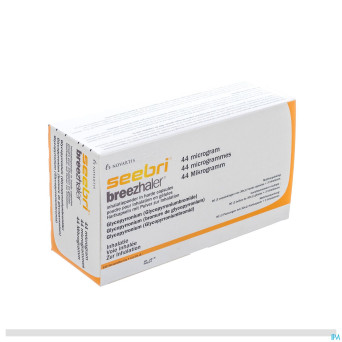 Seebri breezhaler 44 mcg pulv inhal caps 90 ud