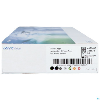 Lofric origo nelaton pobe+sol saline ch14 40cm 30