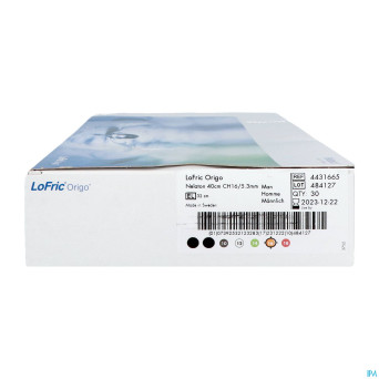 Lofric origo nelaton pobe+sol saline ch16 40cm 30