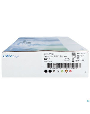 Lofric origo nelaton pobe+sol saline ch16 40cm 30