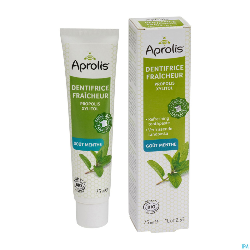 Dentifrice fraicheur aprolis bio    tube  75ml