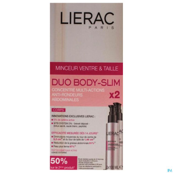 Lierac bodyslim ventre&taille duo fl 2x100ml