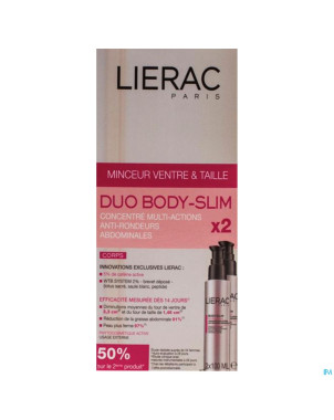 Lierac bodyslim ventre&taille duo fl 2x100ml