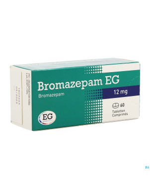 Bromazepam eg comp  60x12mg